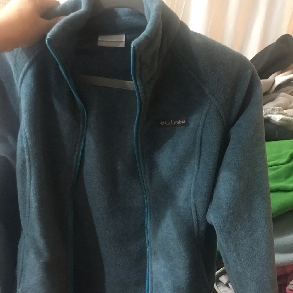 Columbia fleece zip up jacket
